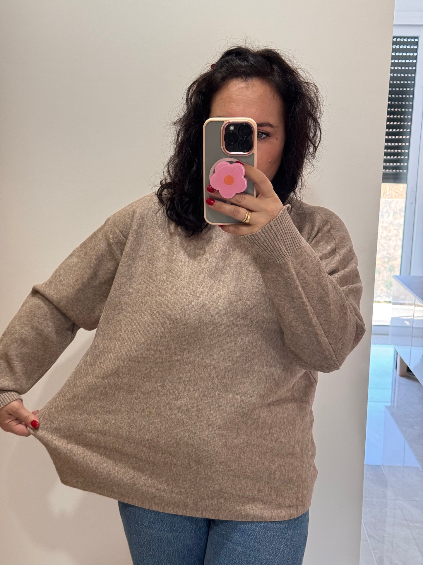 Pull Basique Intemporel L/XL ( Plusieurs couleurs )