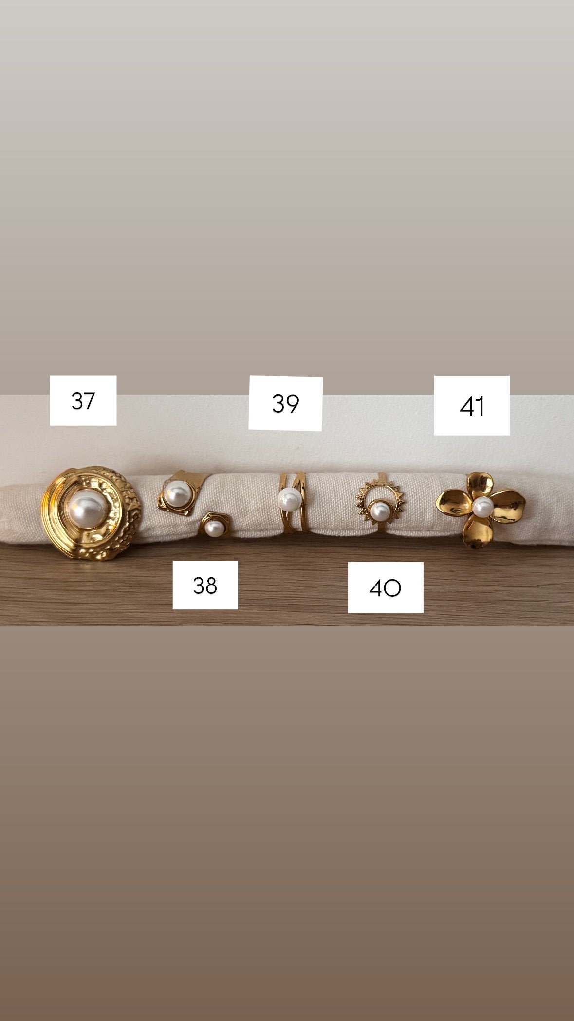 Bague en acier inoxydable