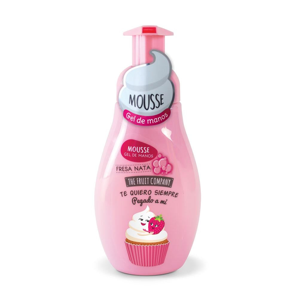 Gel mousse pour les mains - Fraise et Crème - THE FRUIT COMPANY