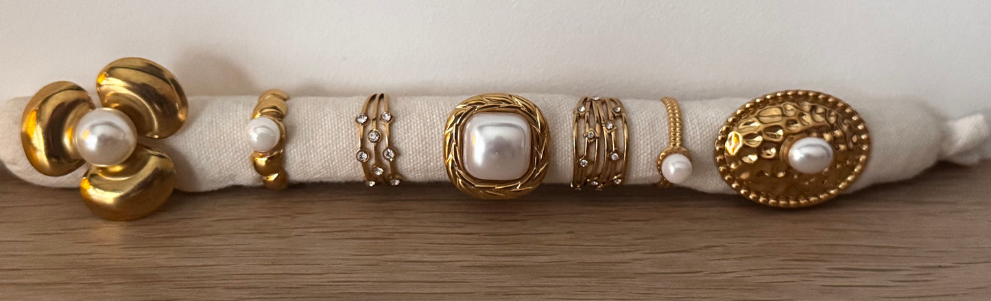 Bagues en acier inoxydable 💍