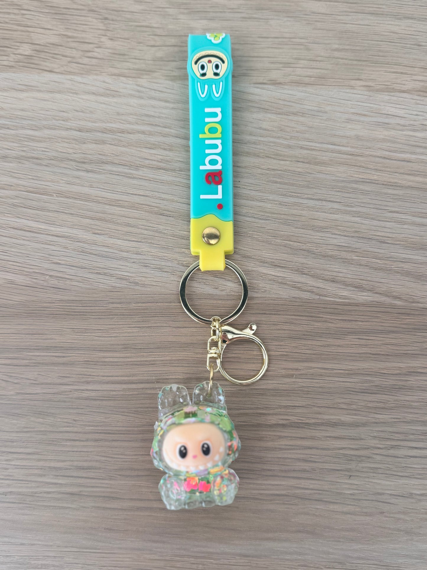 Porte clé Labubu paillettes