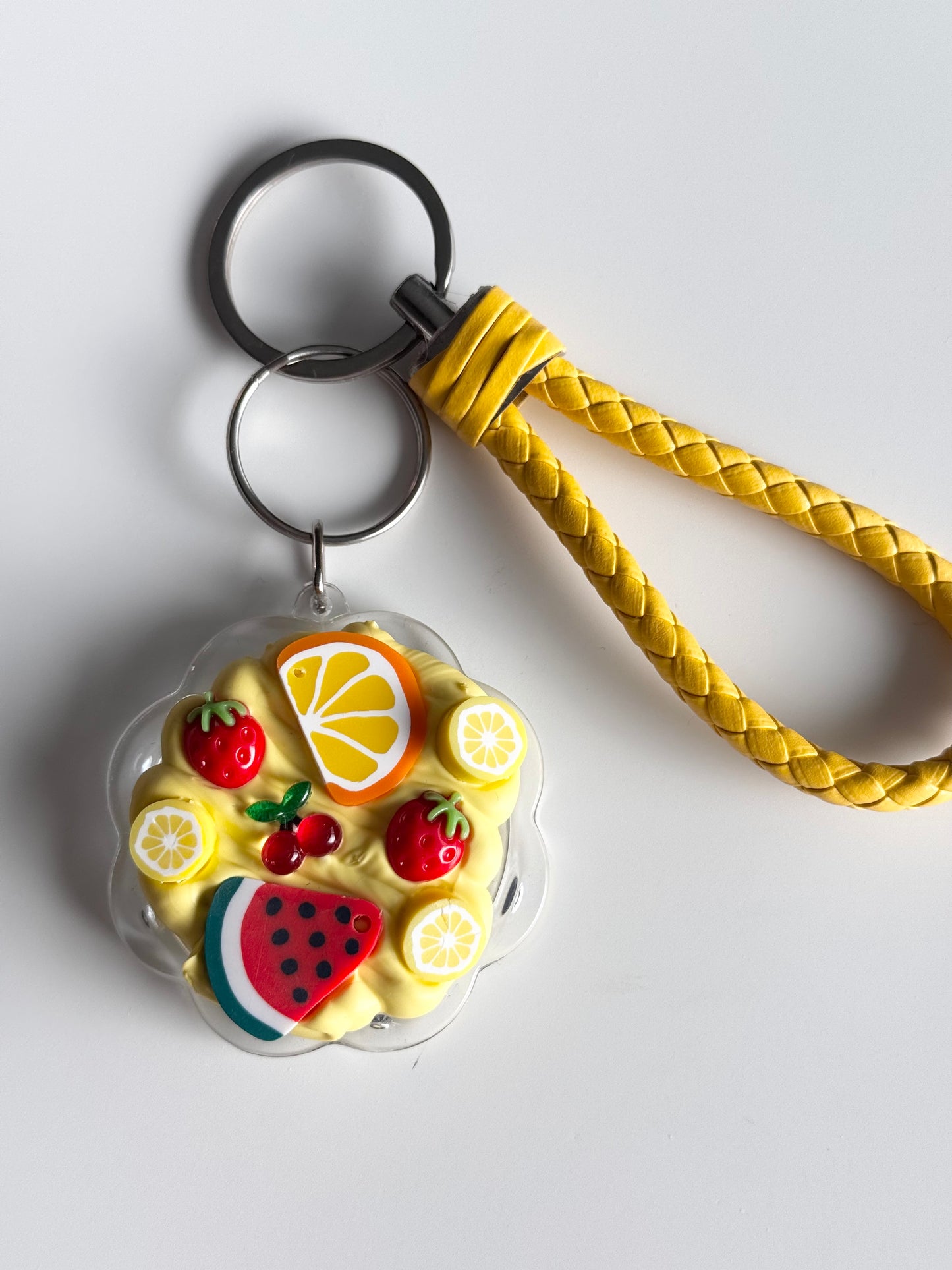 Porte clé fruit 🍋🟩 🍓🍉