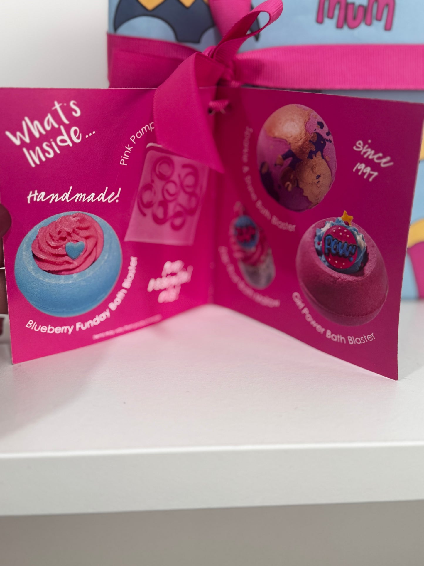 Coffret FĂȘte đ Bombe de bain et Savons