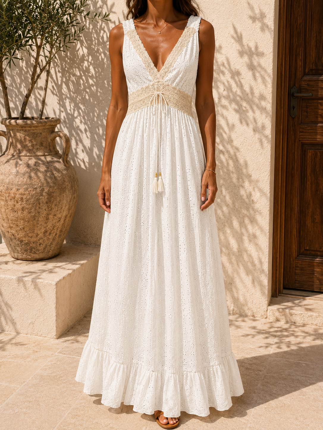 Robe Bohème Blanche