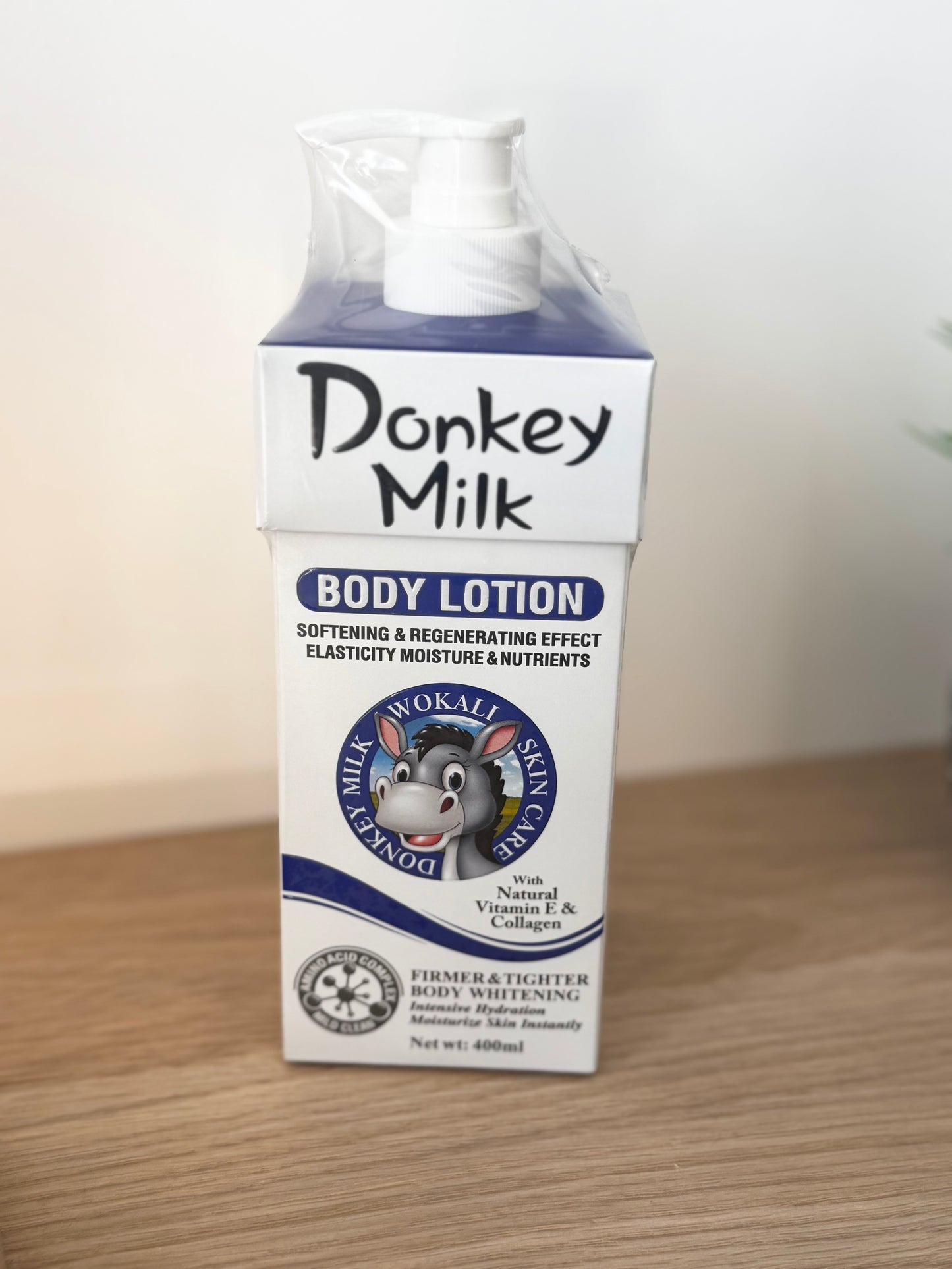 Lotion au lait d’ânesse