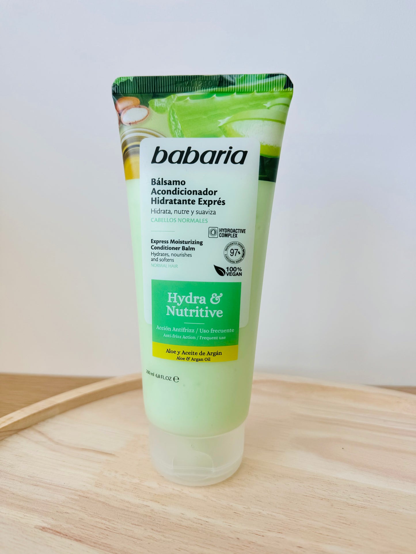 Après - shampoing Babaria huile d’argan et Aloé vera