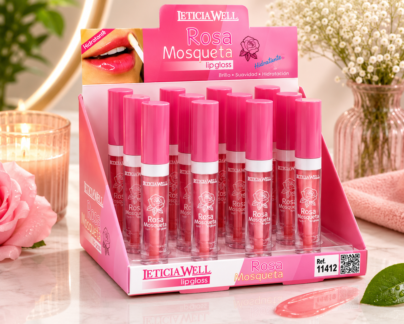 Lip Gloss rose musqué