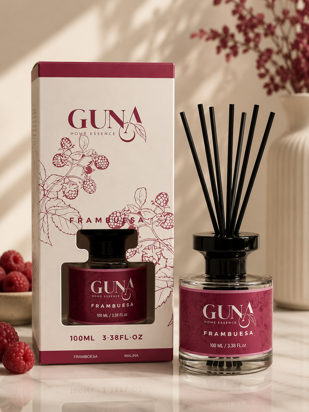 Mikado Guna Framboise