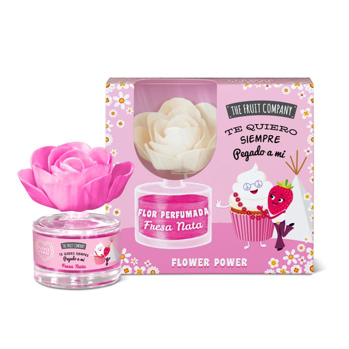 Mikado fleurs Fraise Chantilly