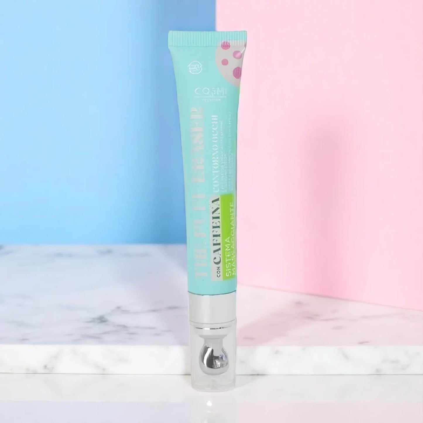 Crème Contour des Yeux avec Embout Massage à la CAFÉINE 15 ml – COSMI Premium