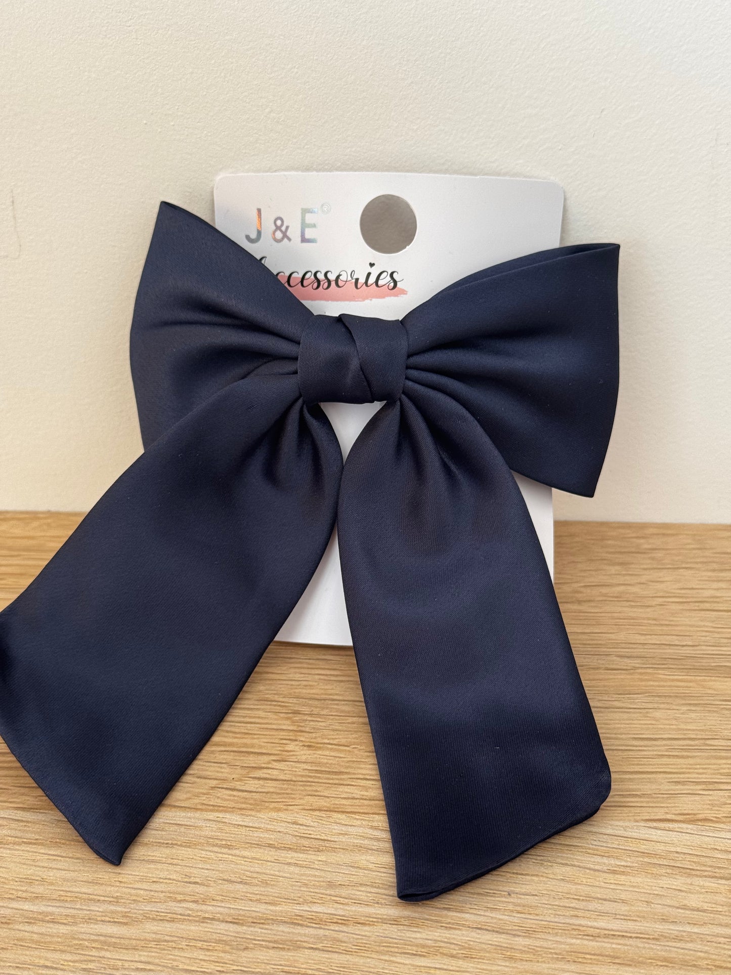 Barrette noeud 🎀Bleu