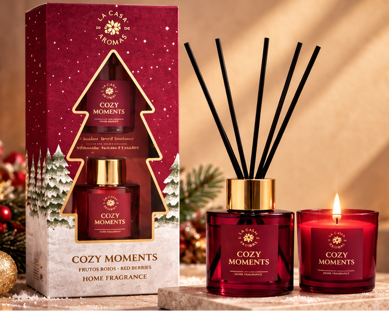 Coffret Noël fruit rouge