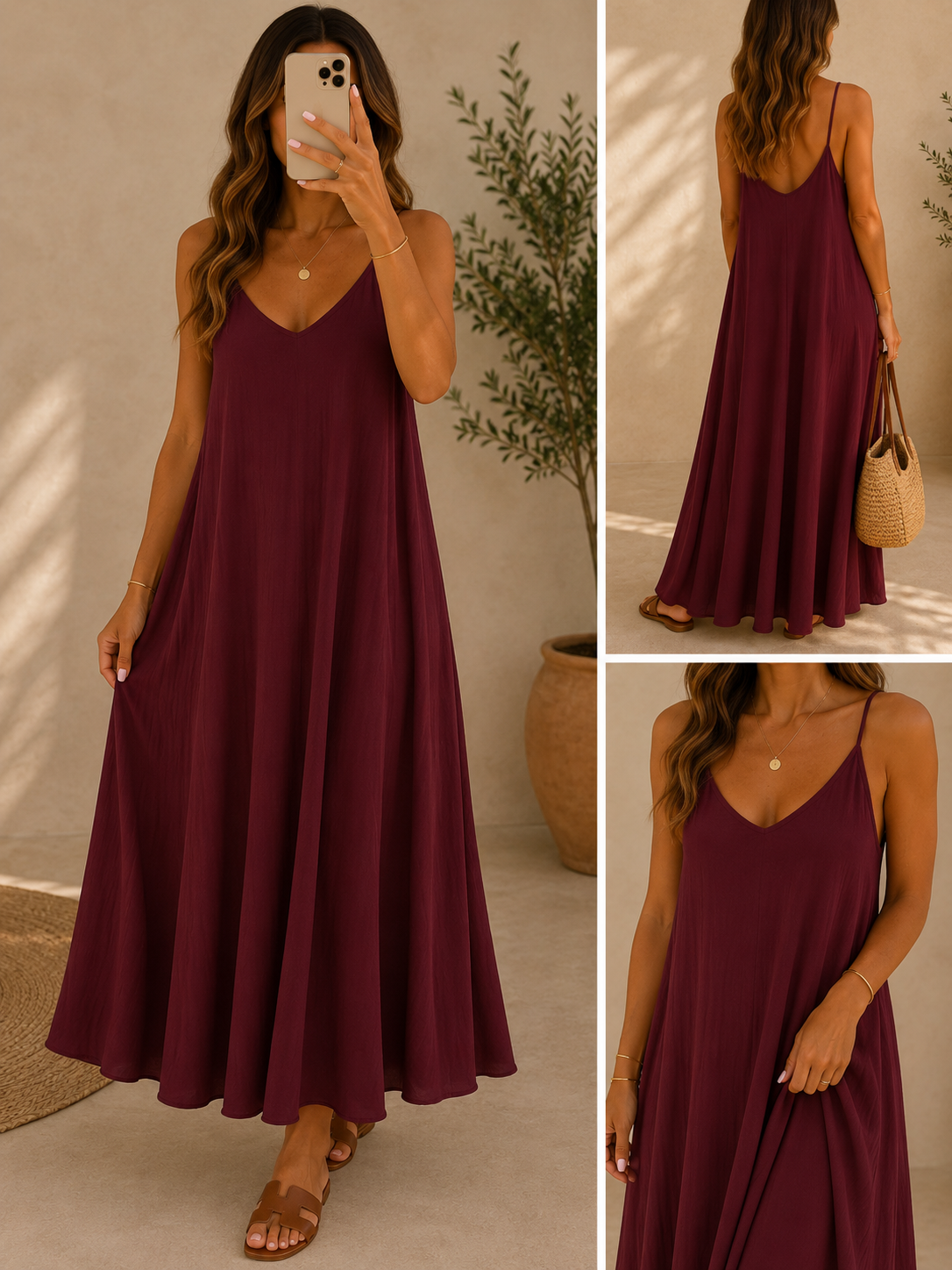 Robe Lola Bordeaux