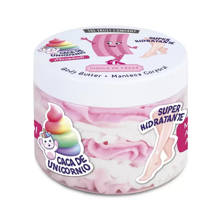 Beurre corporel Chantilly - Gomme à la fraise