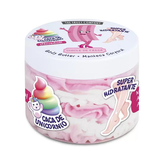 Beurre corporel Chantilly - Gomme à la fraise