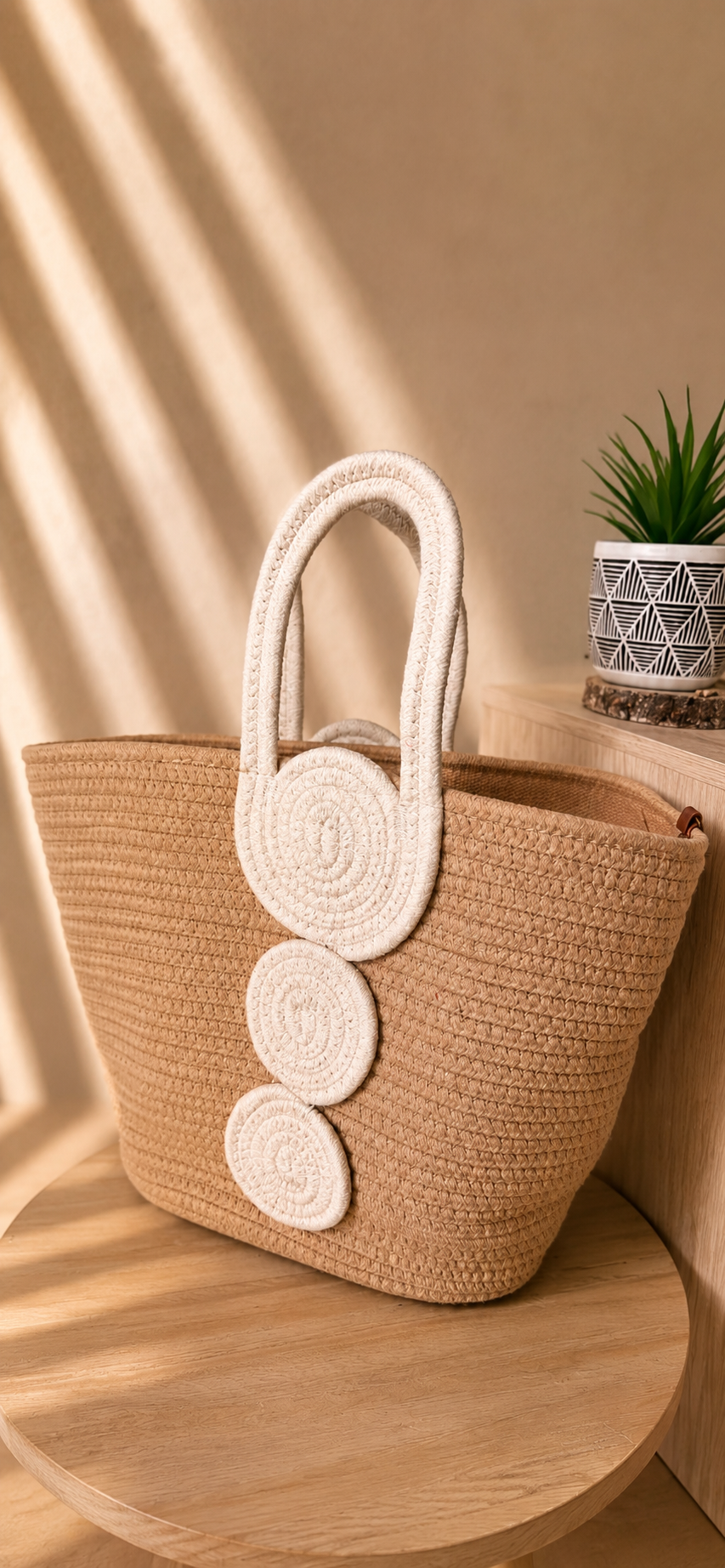Sac bohème marron