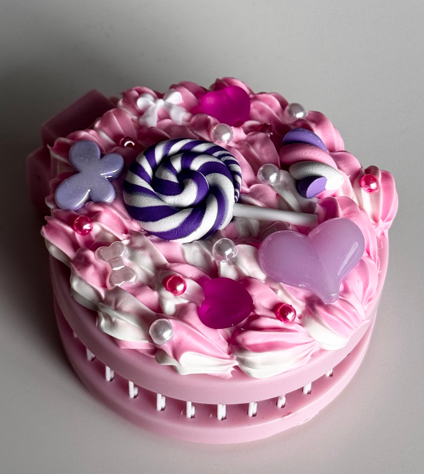 Brosse cheveux miroir 🍭 Bonbon