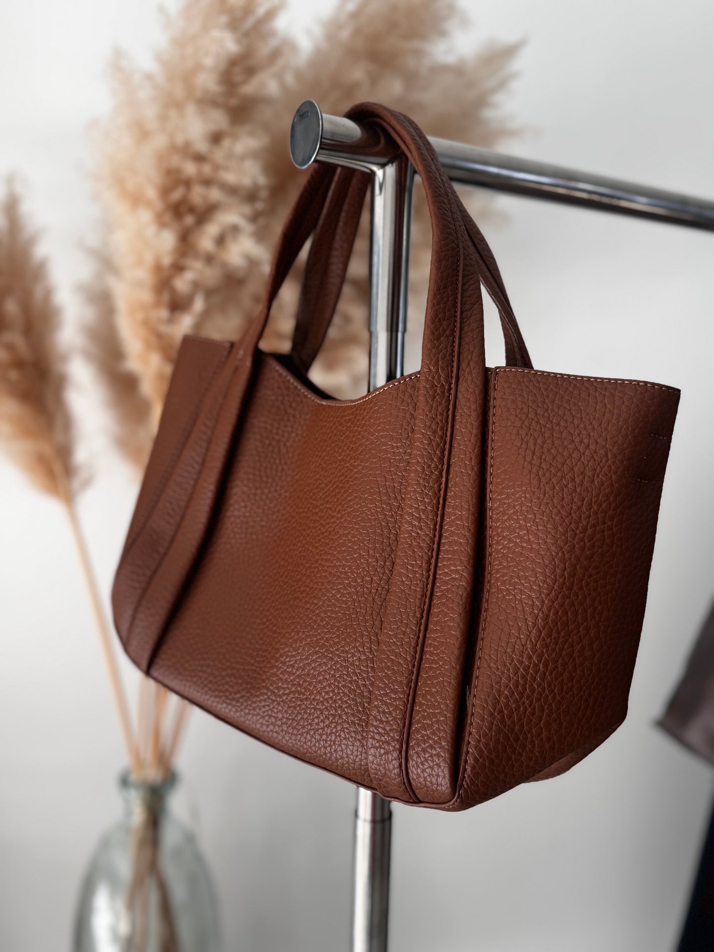 Sac cabas Souple Marron 🤎