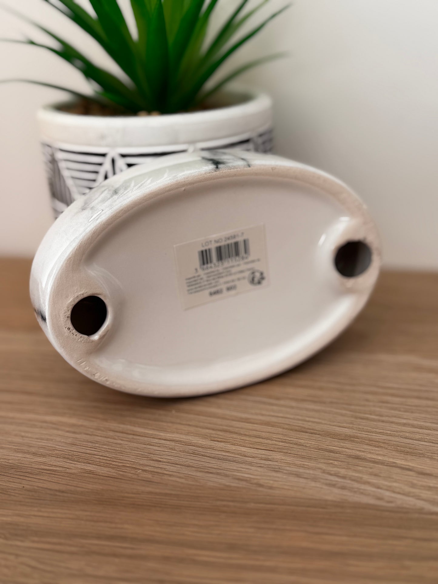 Porte savon effet marbre