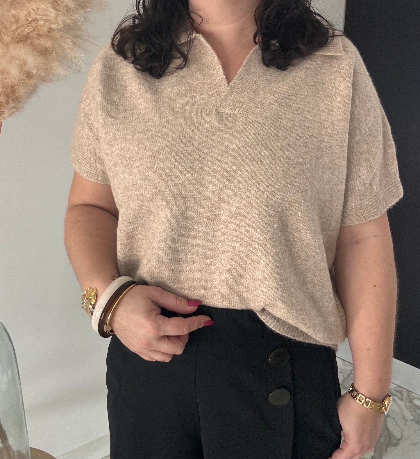 Pull manche courte Bonne Humeur