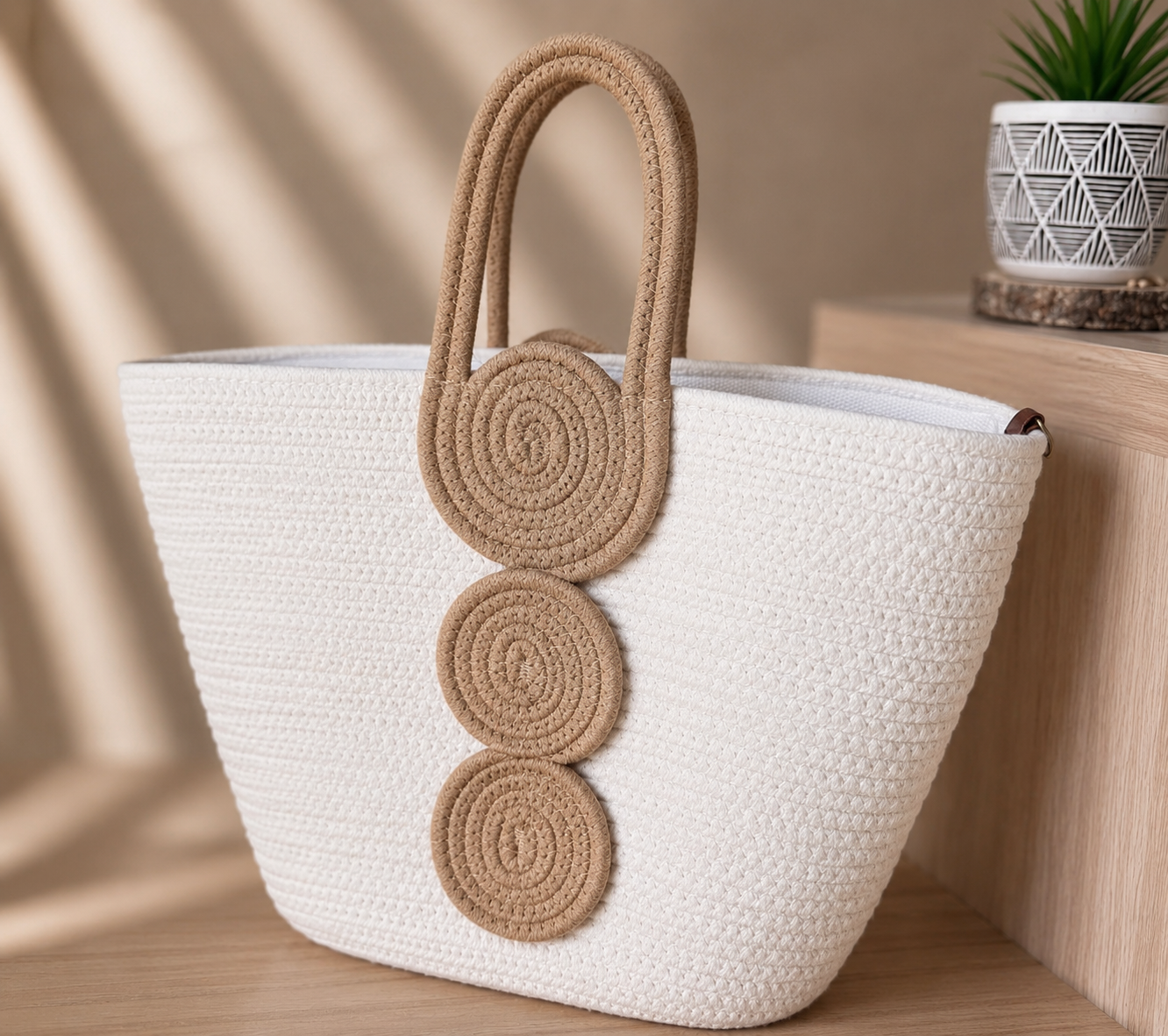 Sac bohème Blanc