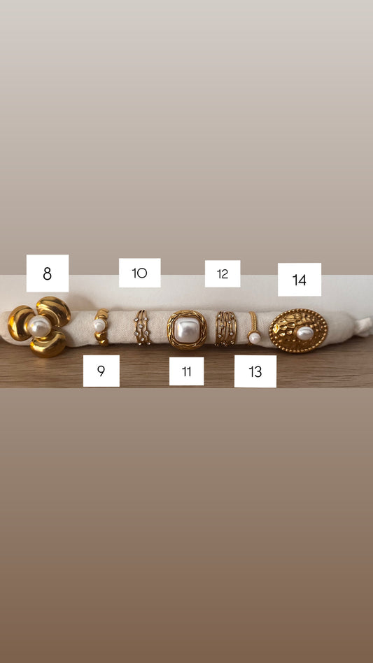 Bagues en acier inoxydable 💍