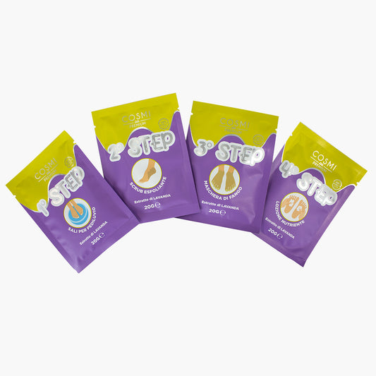 Soins des pieds Set de 4 produits