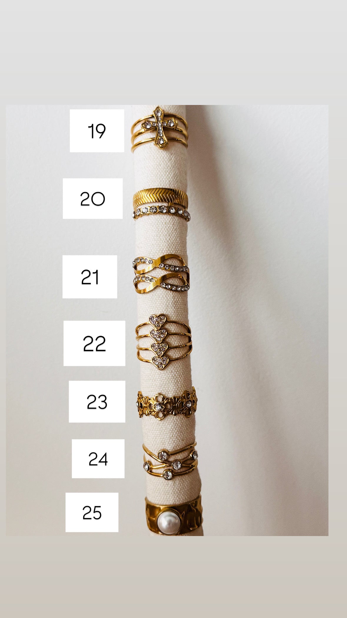 Bague en acier inoxydable