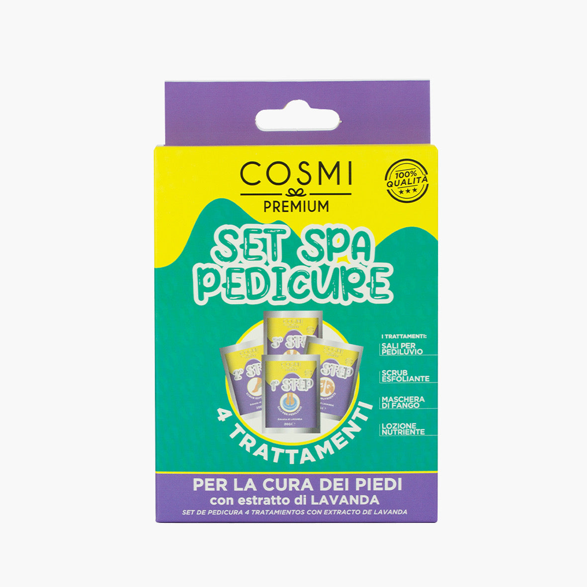 Soins des pieds Set de 4 produits