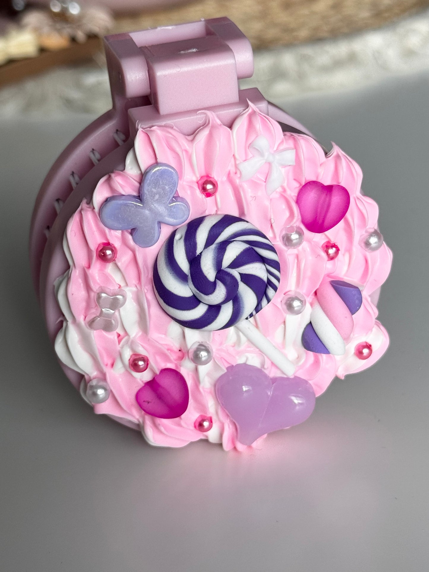 Brosse cheveux miroir 🍭 Bonbon