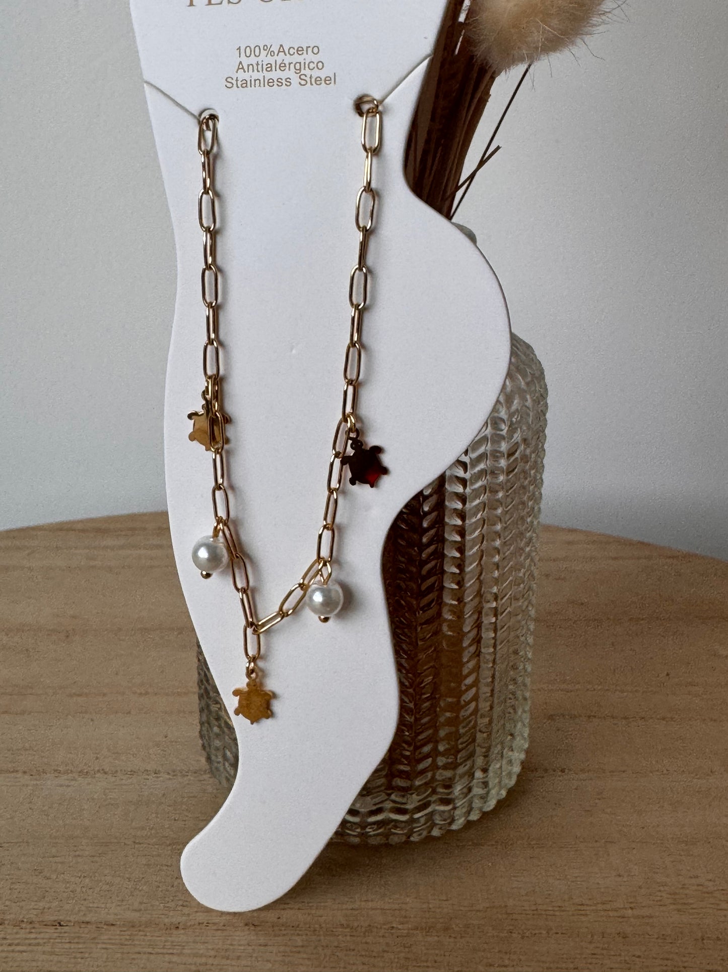 Bracelet de cheville tortue