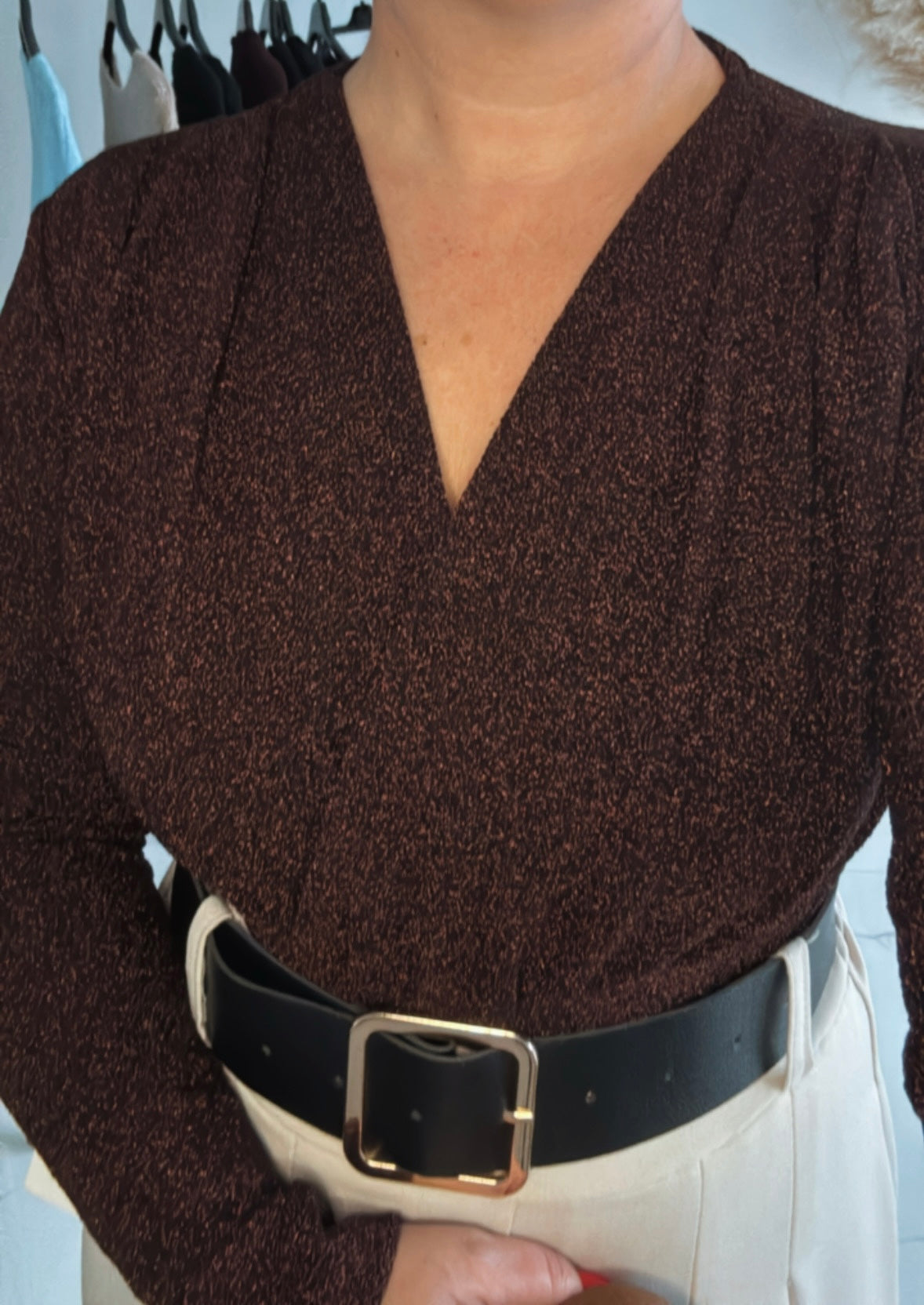 Body à paillette Chocolat 🤎✨