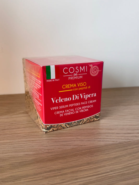 Crème visage venin de vipère