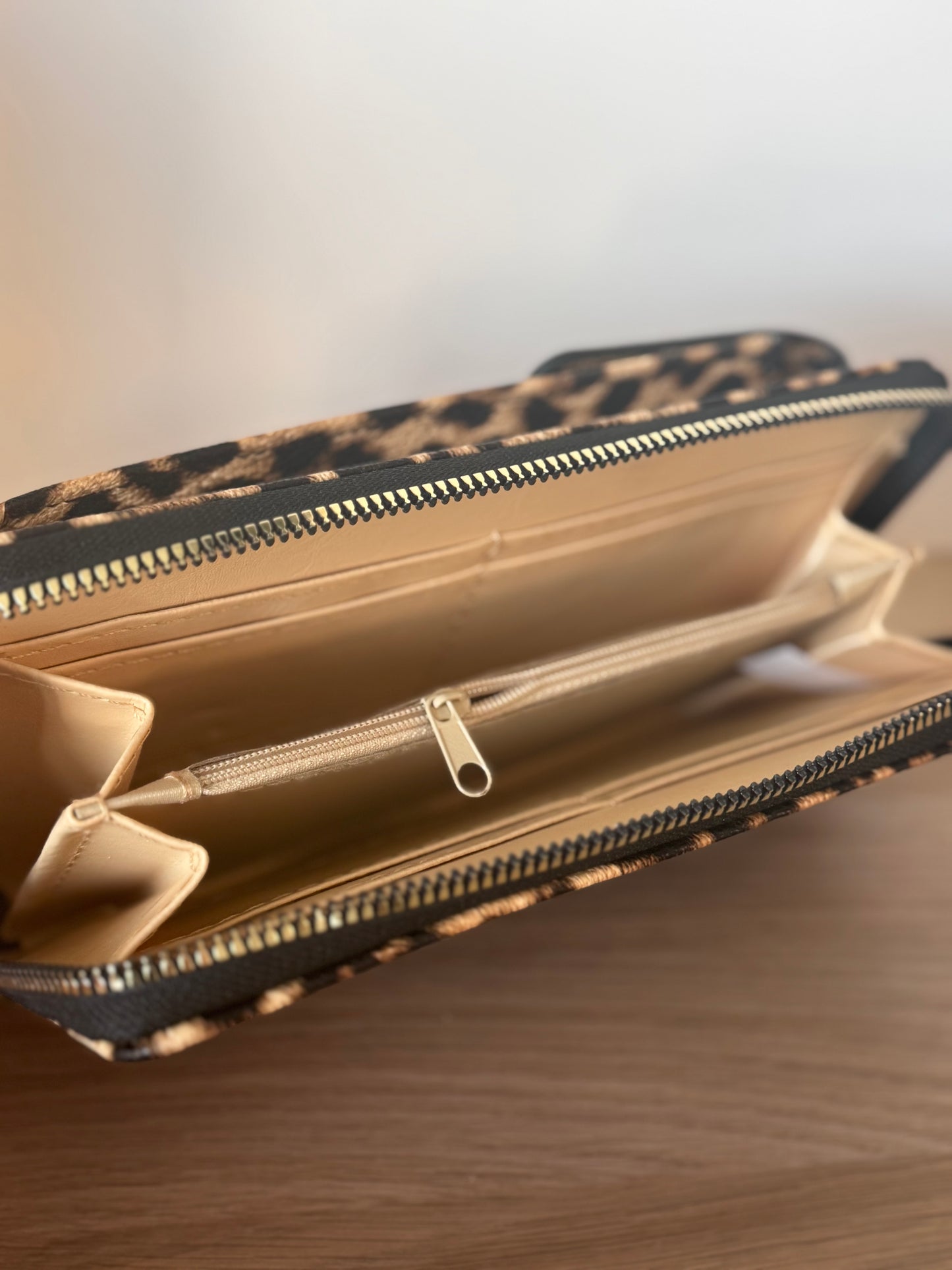 Sac Portefeuille & Porte-Téléphone – Léopard