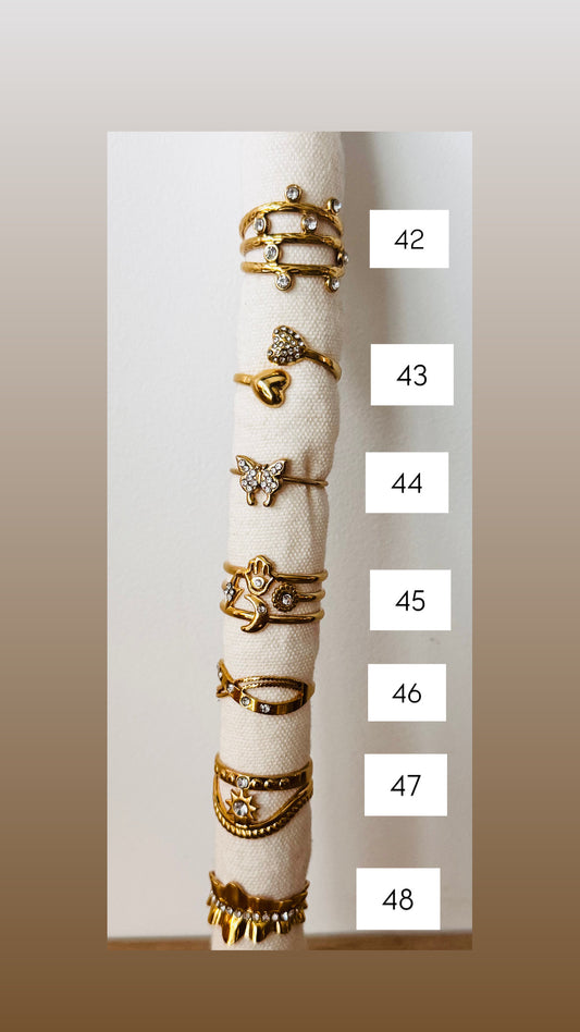 Bague en acier inoxydable