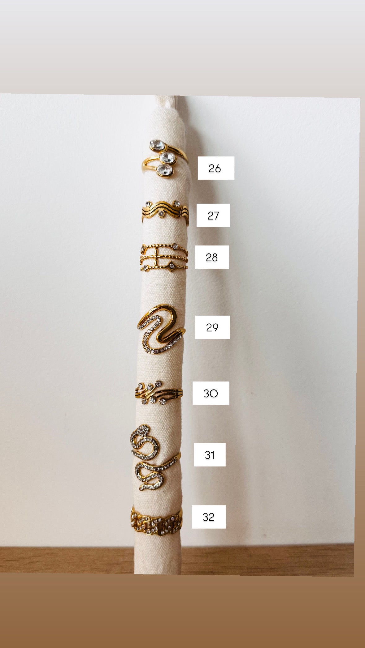 Bague en acier inoxydable