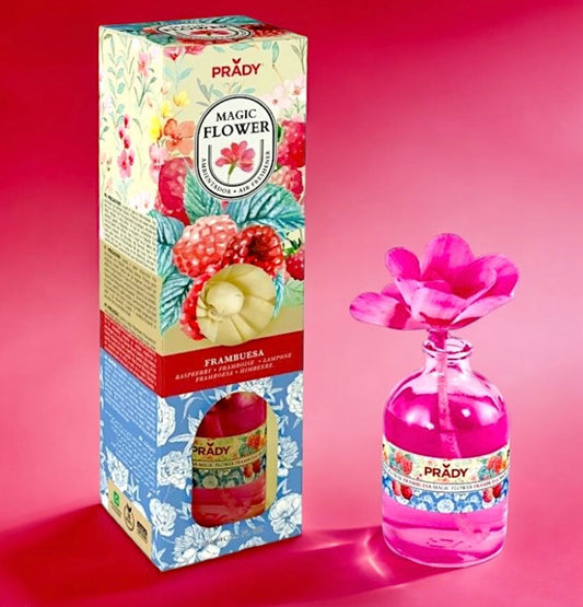 Mikado fleurs Framboise