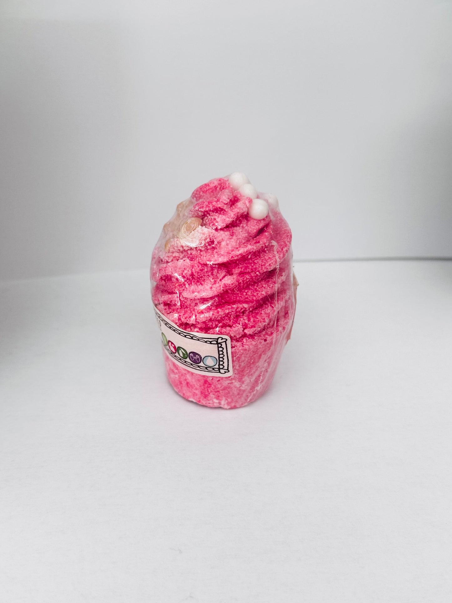 Bombe de bain crémeuse Gâteau