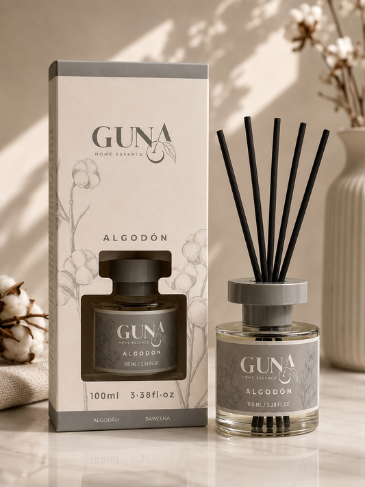 Mikado Guna Fleurs de coton