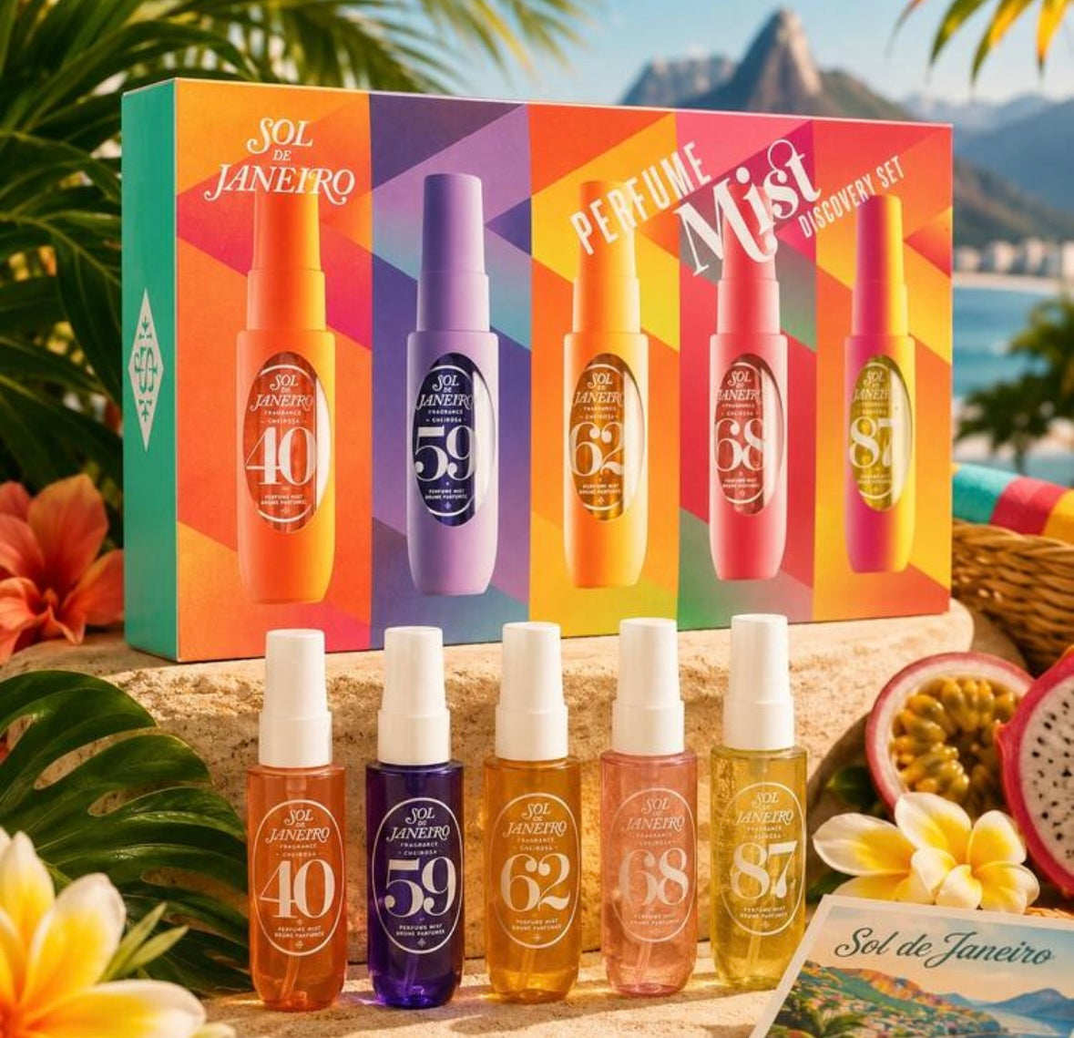 SOL DE JANEIRO COFFRET DÉCOUVERTE BRUMES PARFUMÉES