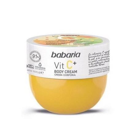 BABARIA Crème Corps Vitamine C+ 400 ml