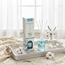 Mikado fleurs de coton Bâton