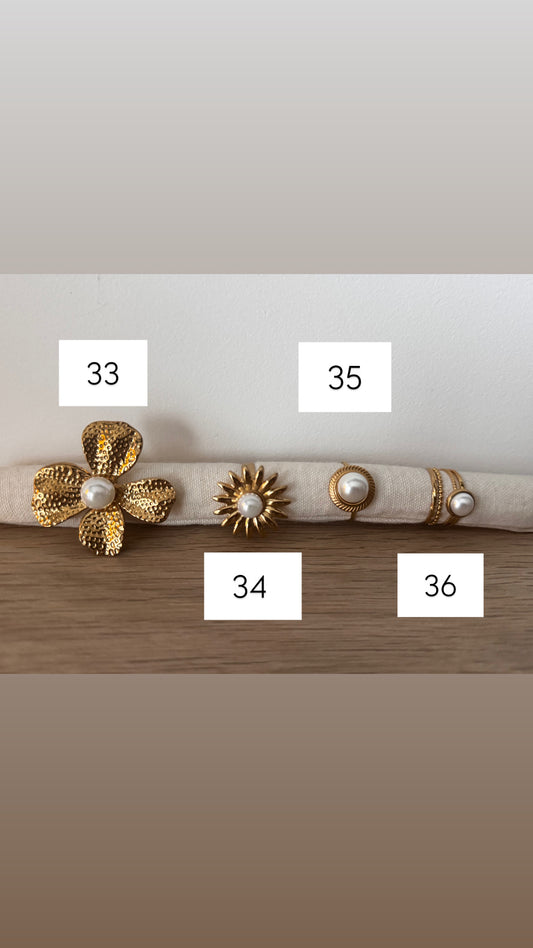 Bague en acier inoxydable