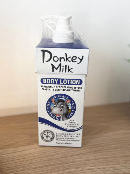 Lotion au lait d’ânesse