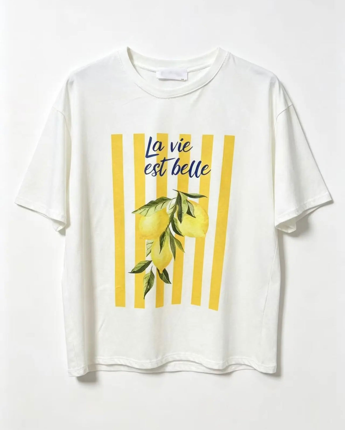 T-shirt La vie est belle 🍋