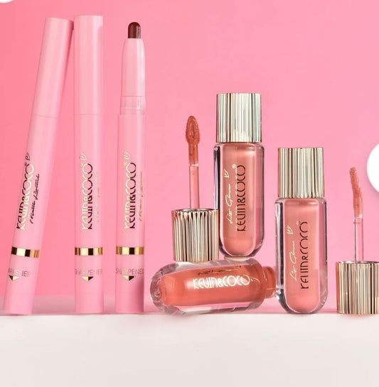 Kit Gloss & Crayon Contour – Kevin & Coco | Supple Kiss Lip Duo