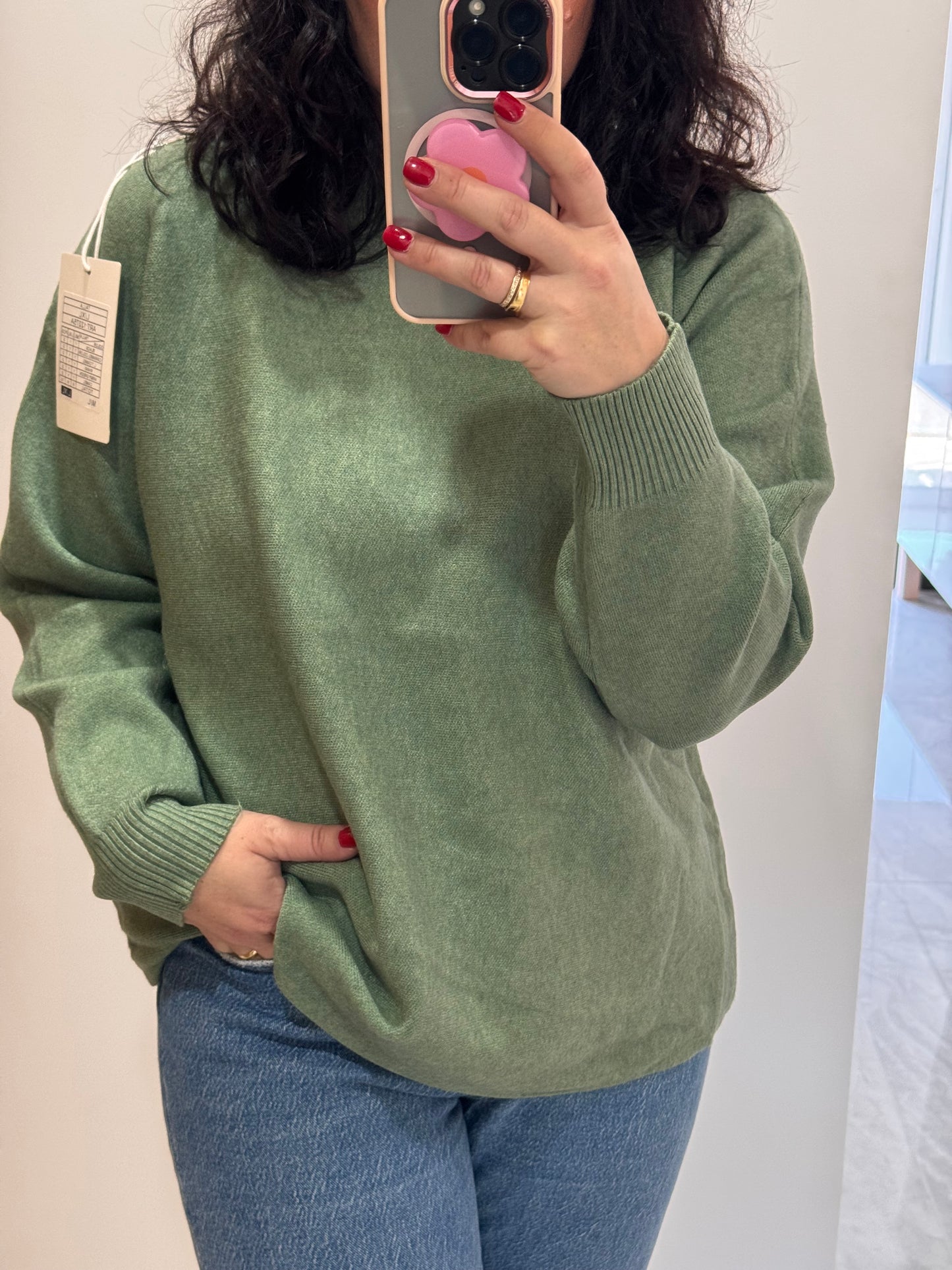 Pull Basique Intemporel L/XL ( Plusieurs couleurs )