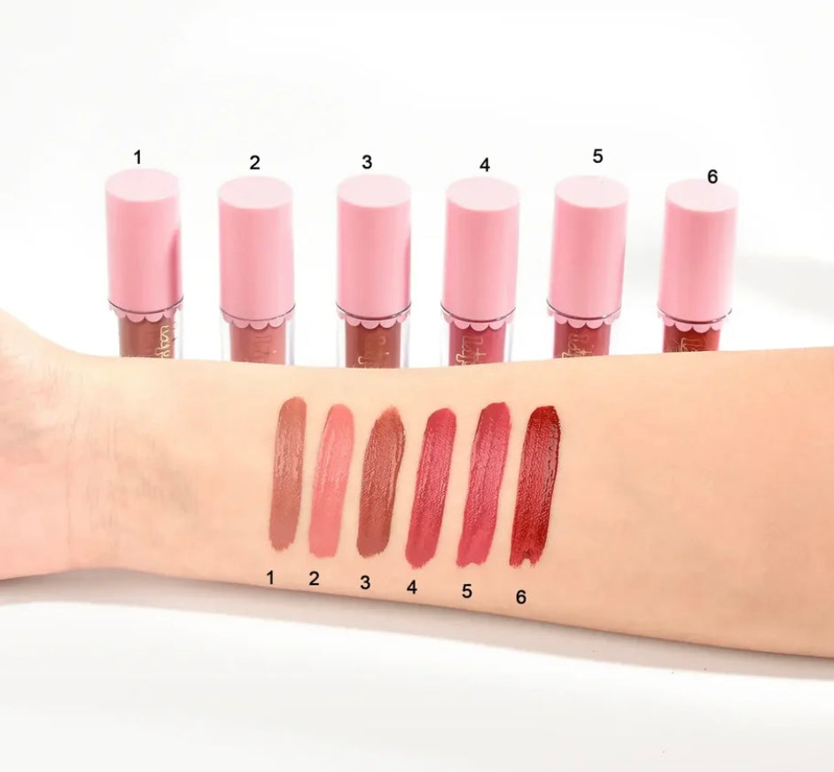 Ensemble de 6 brillants à lèvres – Kevin & Coco