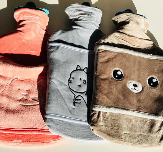 🐻 Bouillotte Douce avec Emplacements pour les Bras