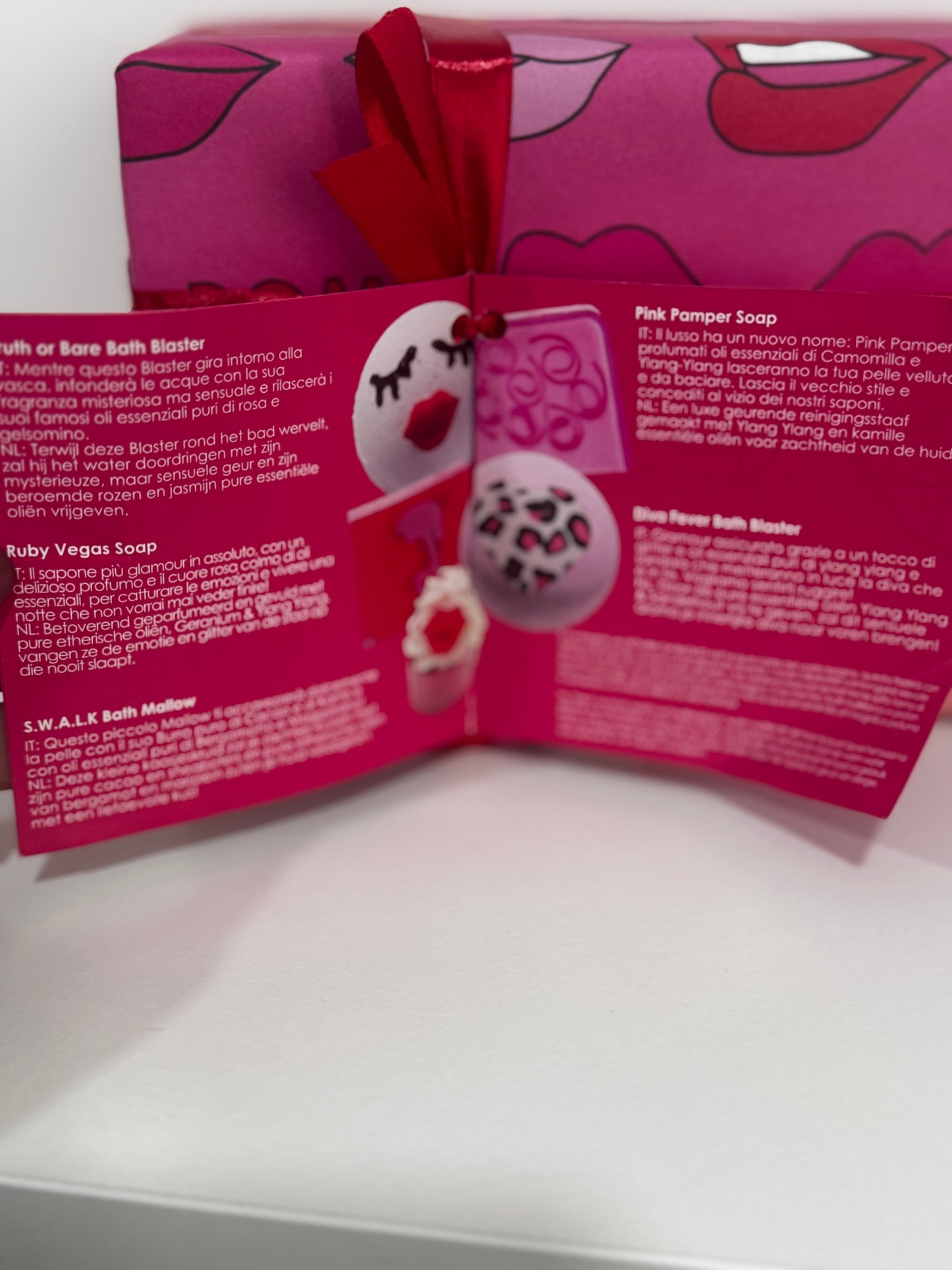 Coffret Bisous 💋 Bombe de bain et Savons